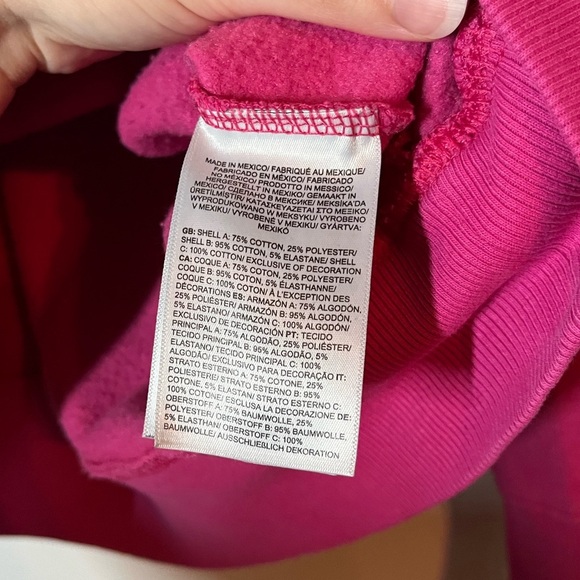 The North Face | Dome Logo Pink Hoodie Size Medium - Picture 3 of 6